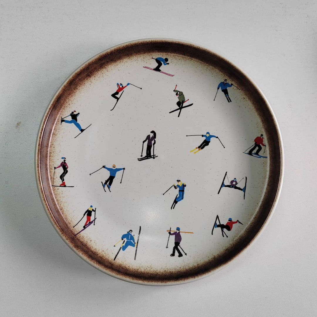 Skier Plate