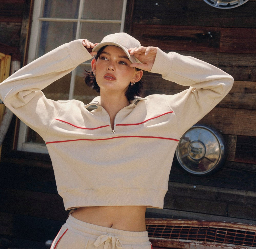 Rory Half Zip Sweatshirt