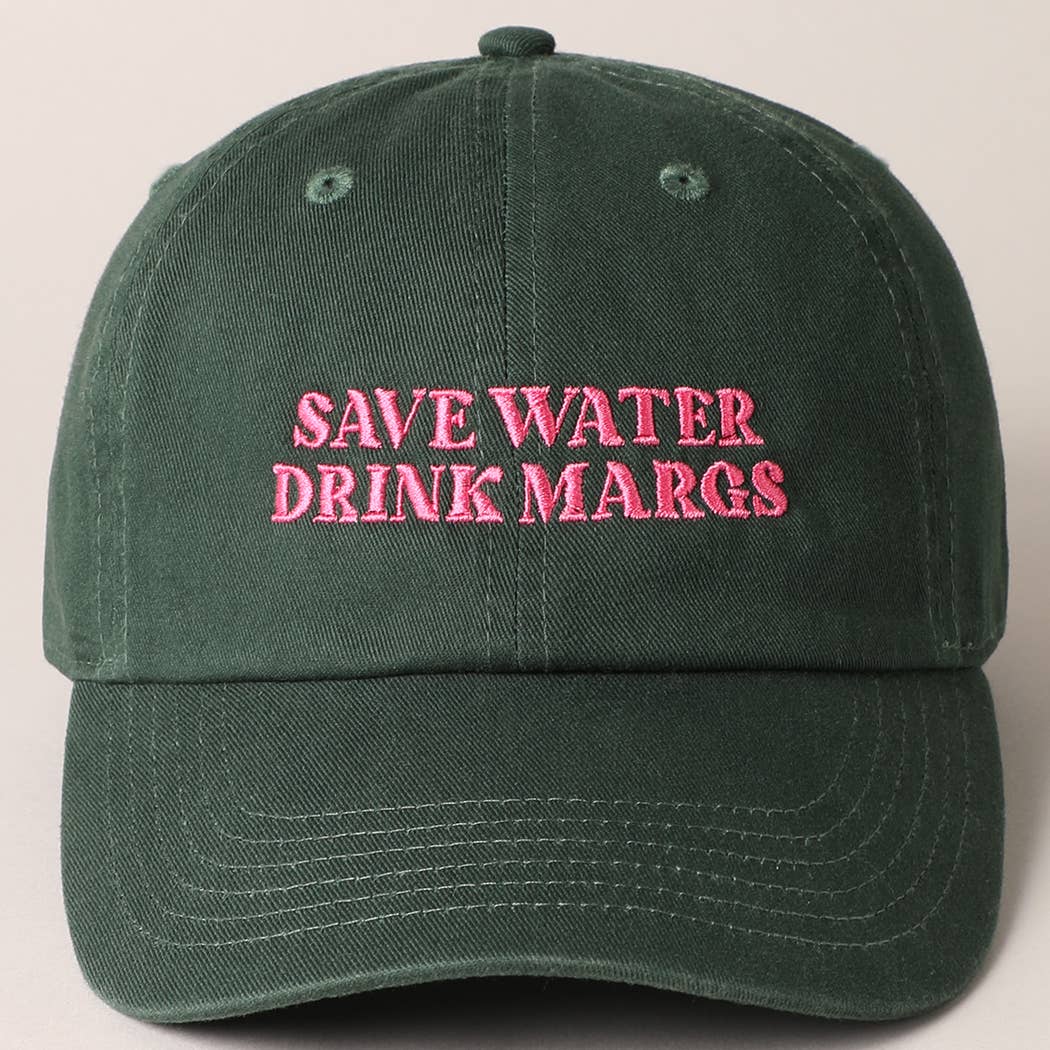 Save Water Drink Margs Baseball Cap