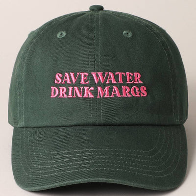 Save Water Drink Margs Baseball Cap