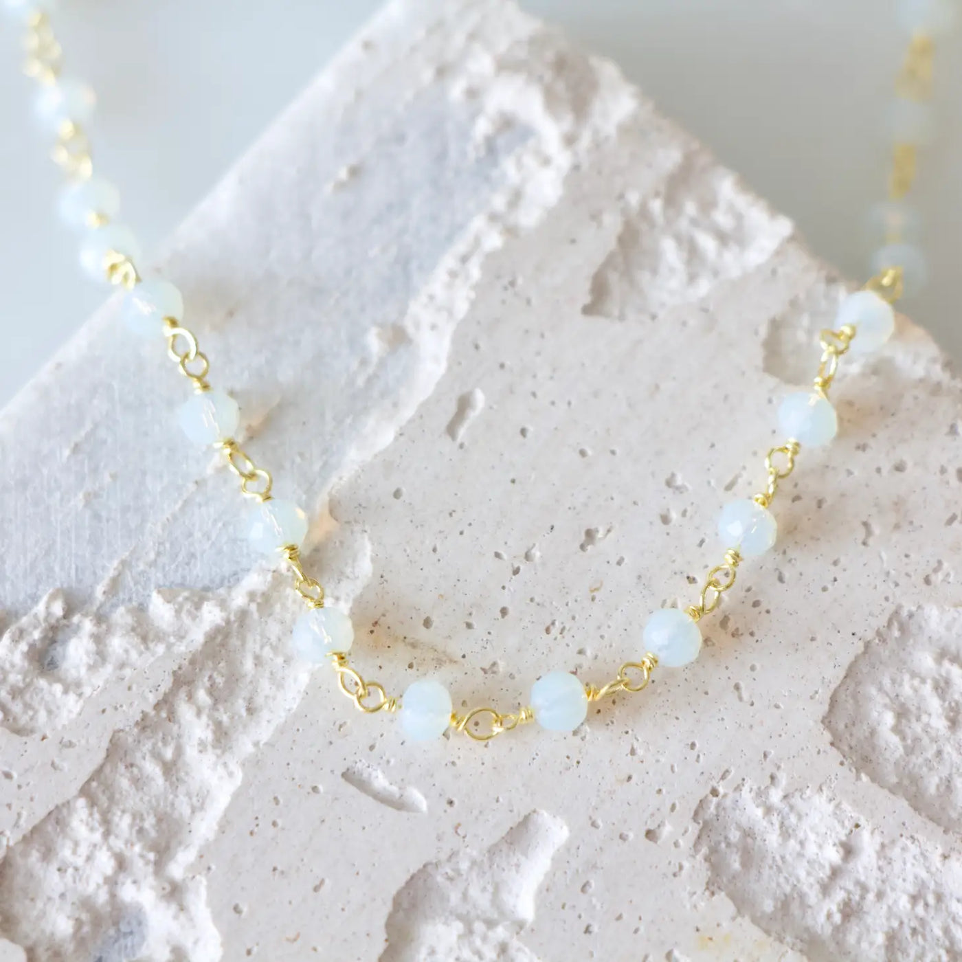 Opalite Beaded Necklace