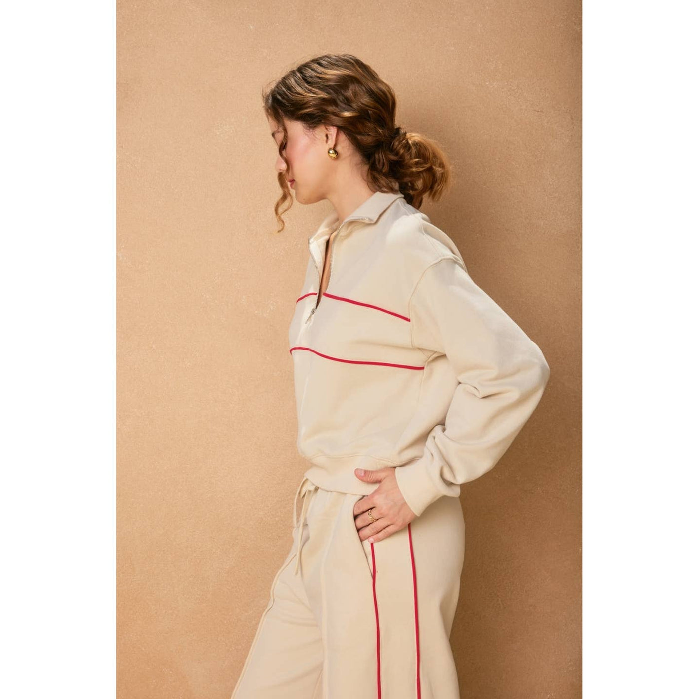 Rory Half Zip Sweatshirt