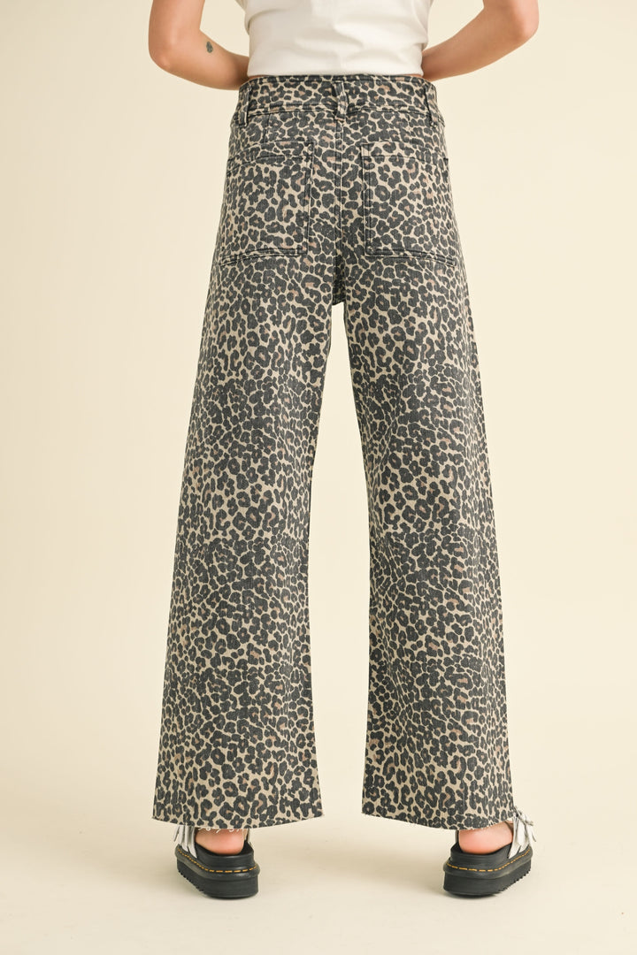 Cecilia Leopard Pants