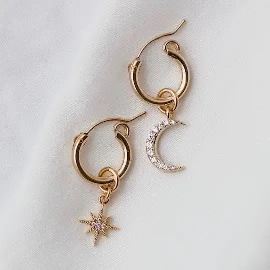 Star + Moon Hoops