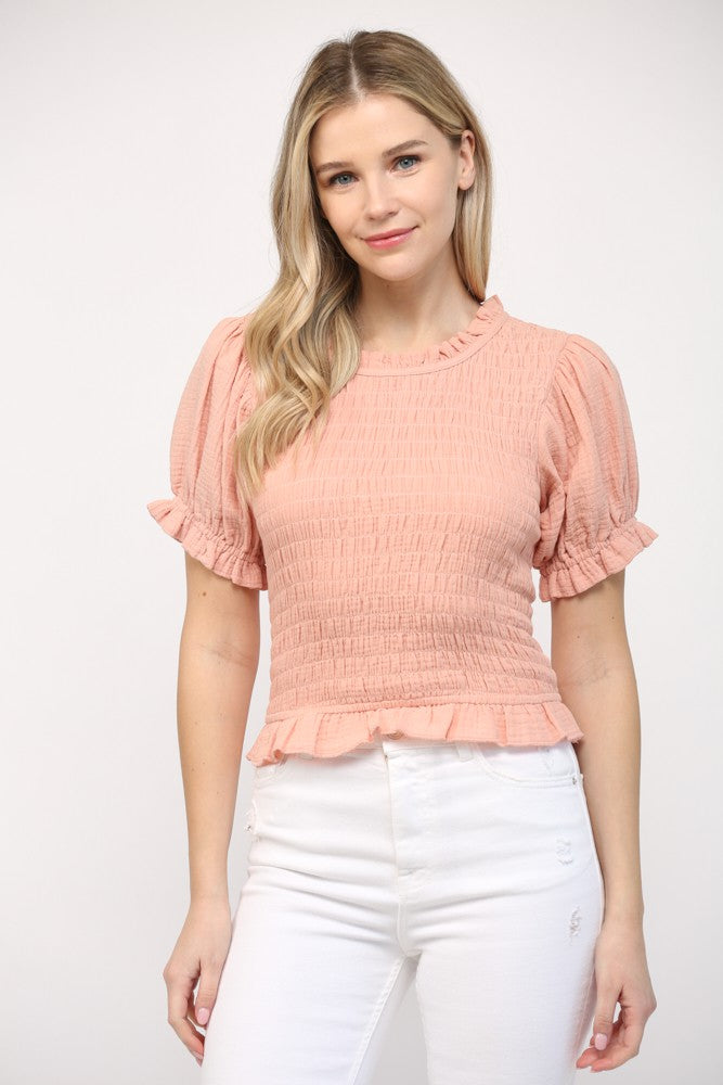 Kate Smocked Top