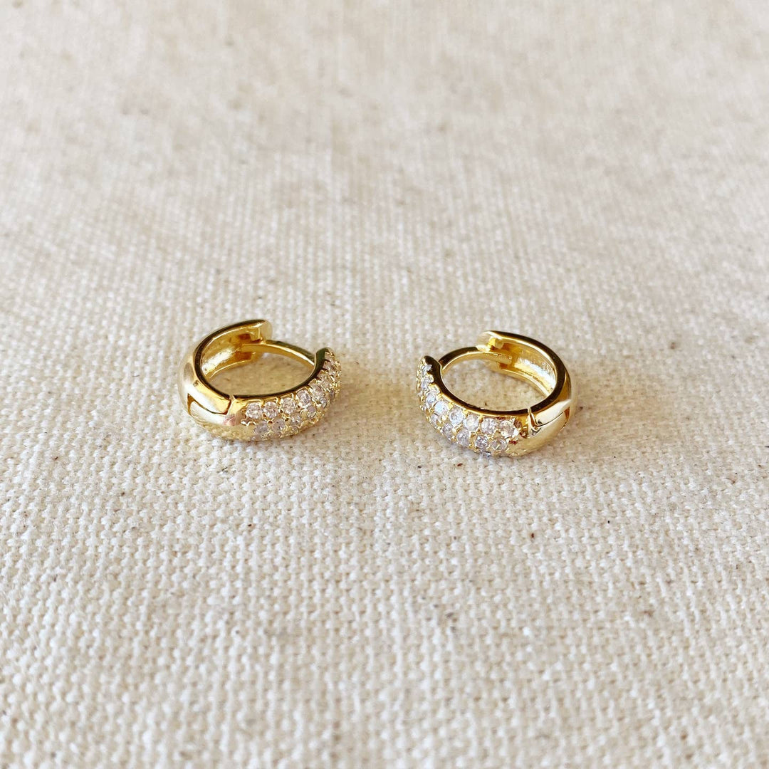 Clarice CZ Hoops