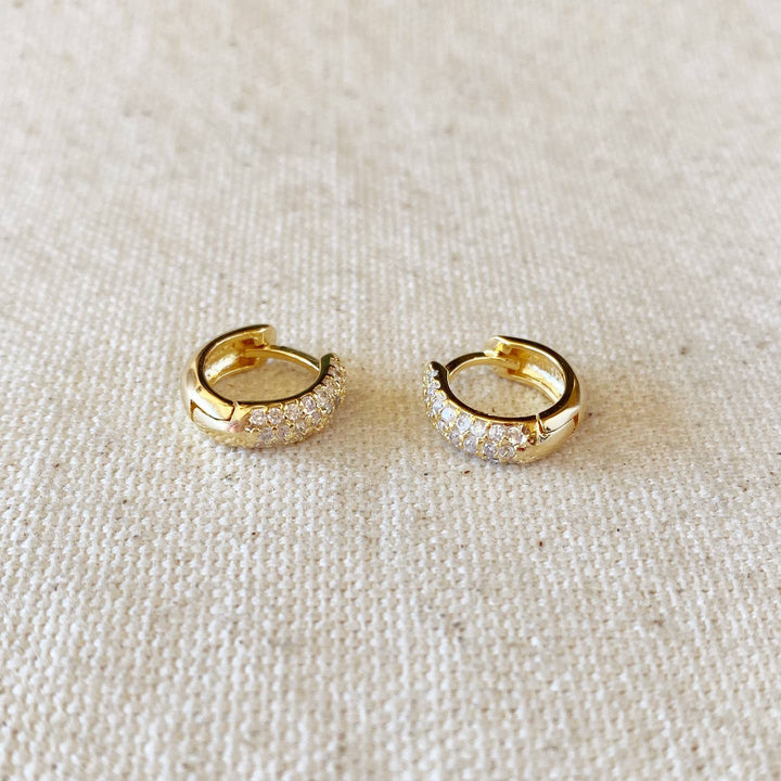 Clarice CZ Hoops