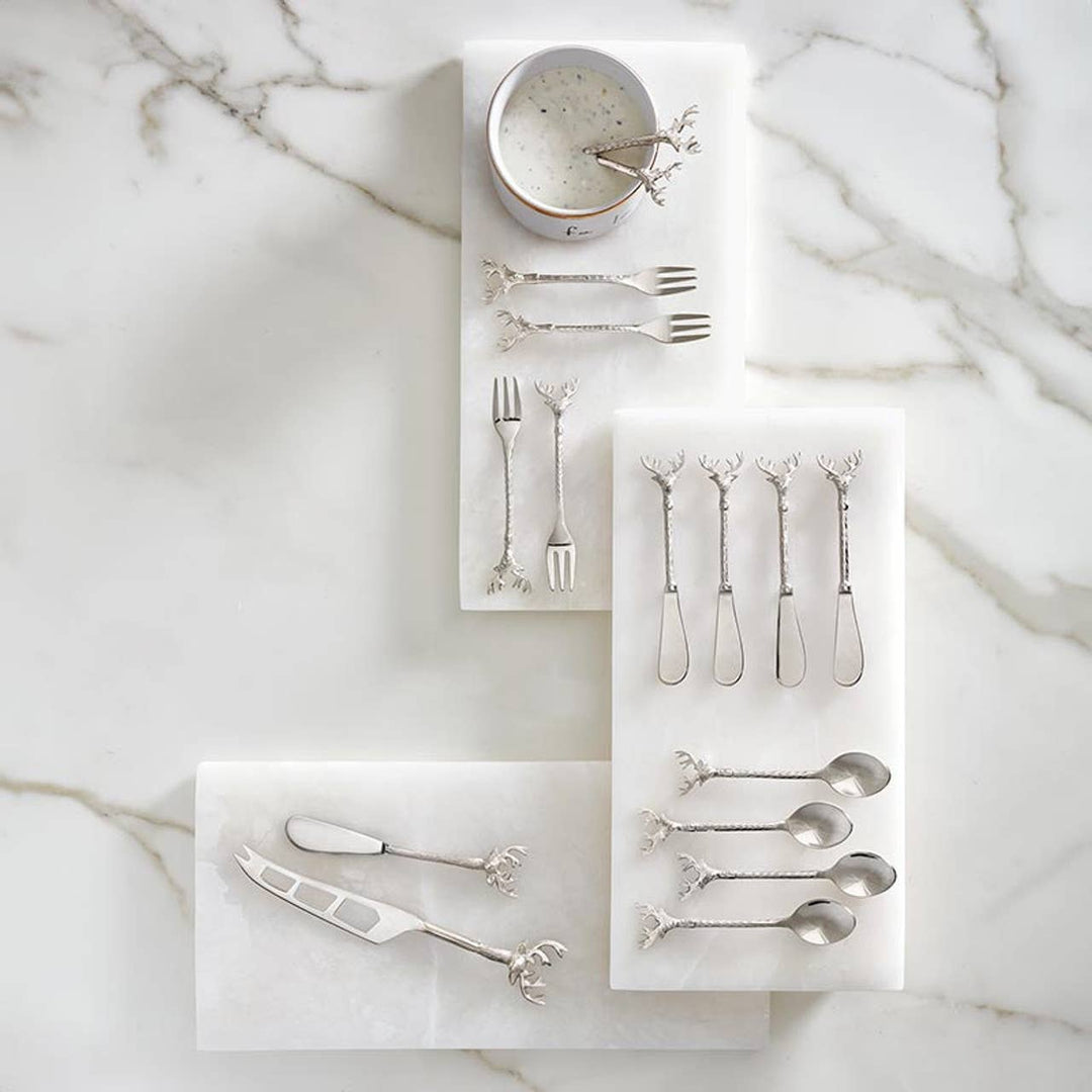 Silver Stag Cheese Knives