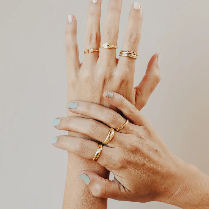 Oval Opal Ring