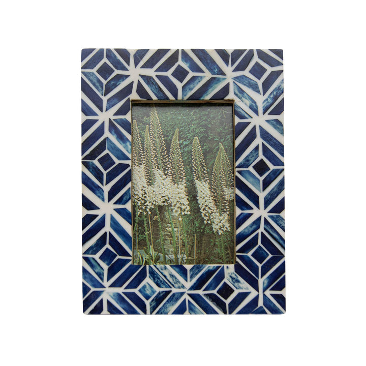 Blue Resin Picture Frame