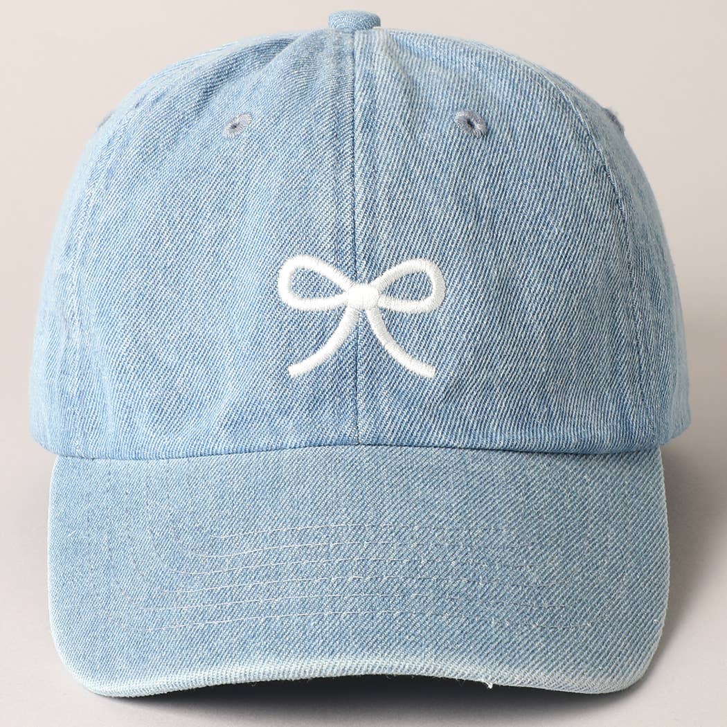 Bow Cord Baseball Cap