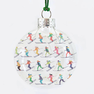 Ski Day Ornament