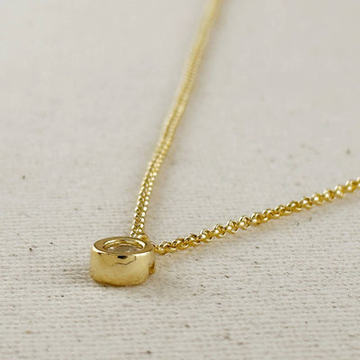 CZ Solitaire Necklace