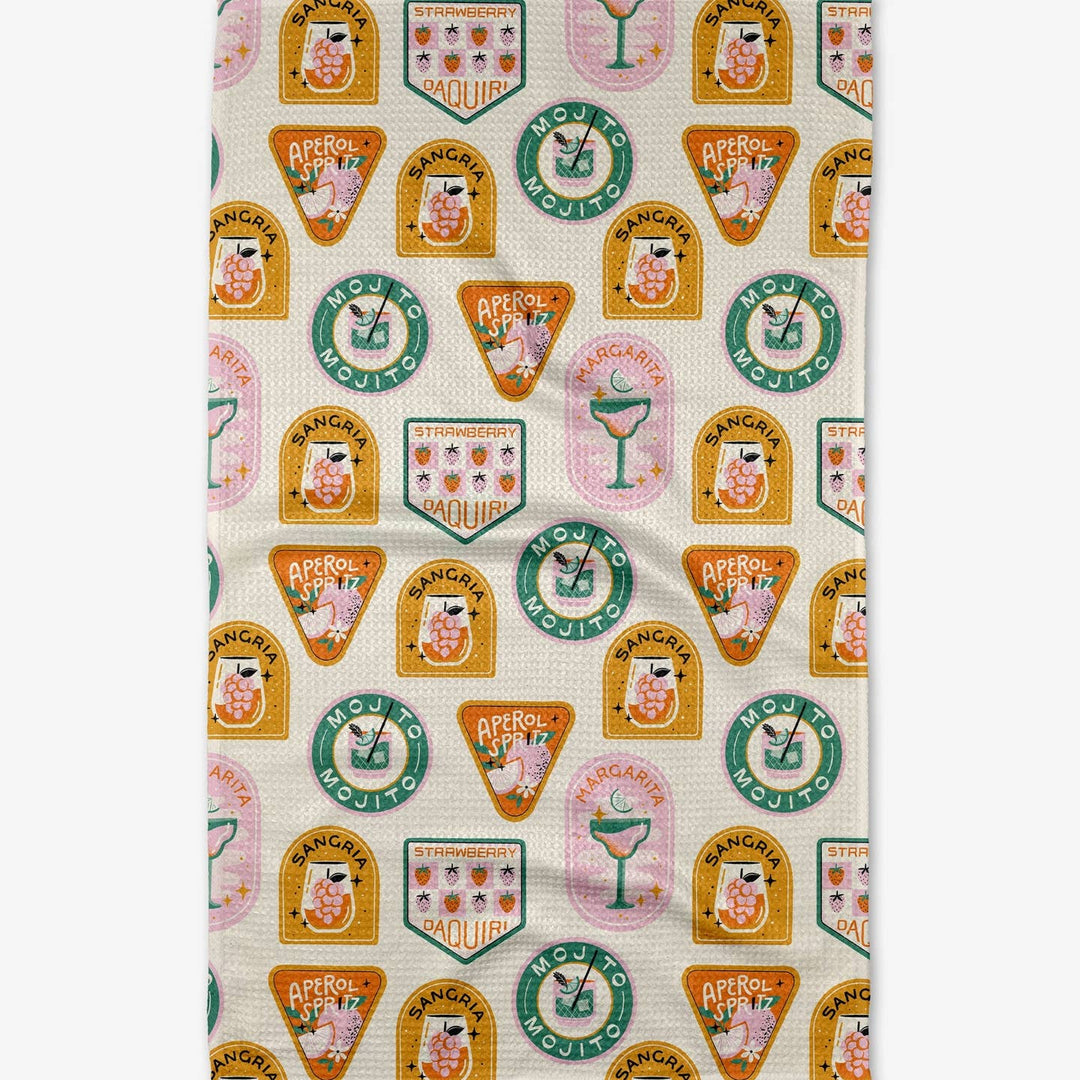 Geometry Tea Towel