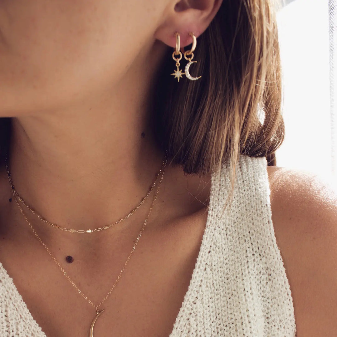 Star + Moon Hoops