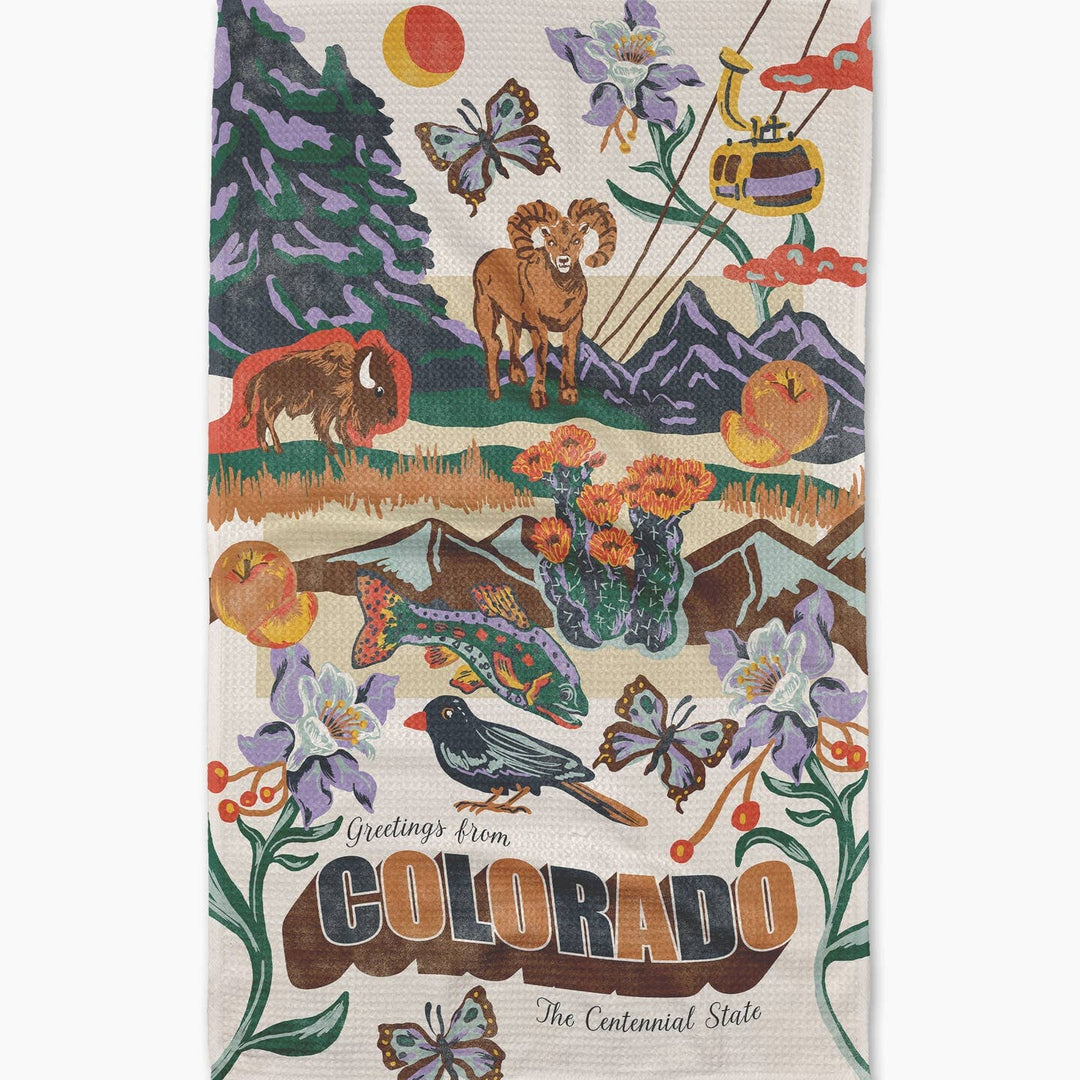 Geometry Tea Towel