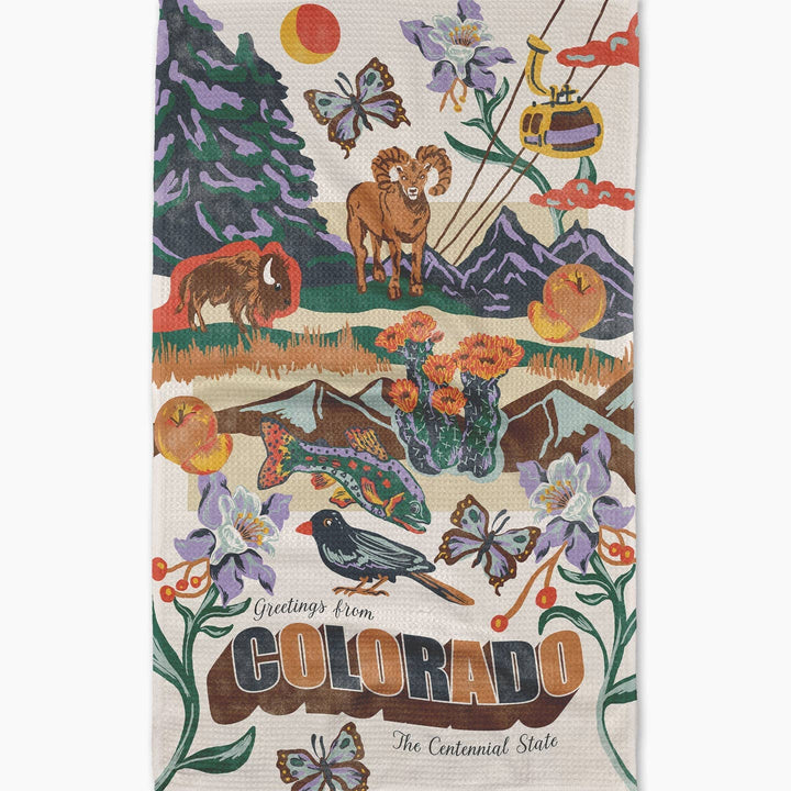Geometry Tea Towel