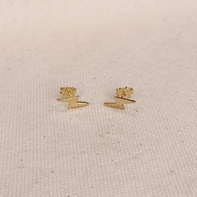 Mini Lightning Bolt Studs