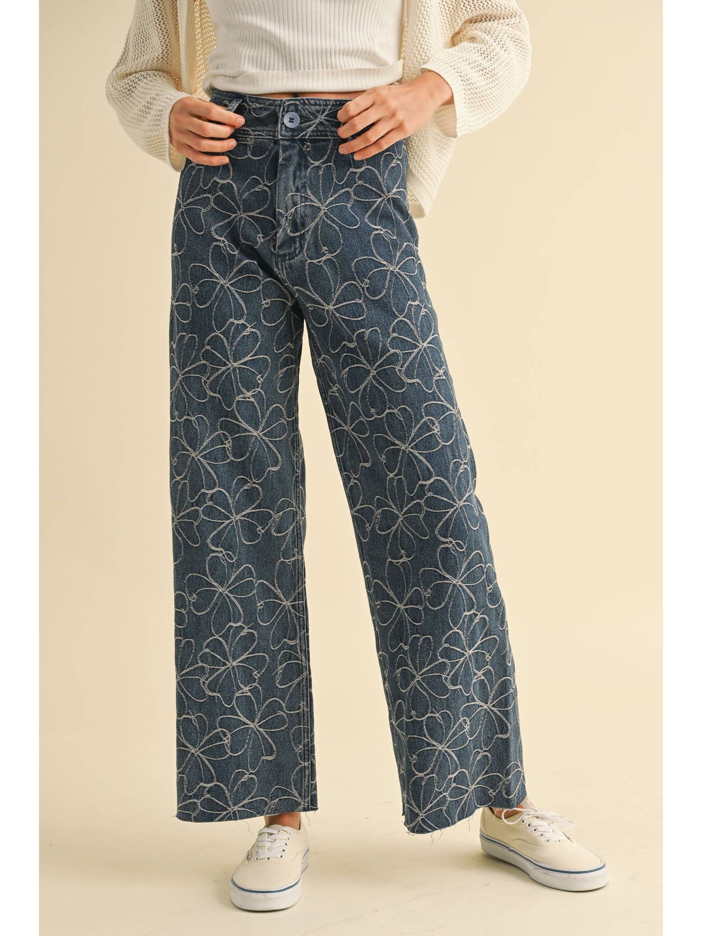 Flower Power Jeans