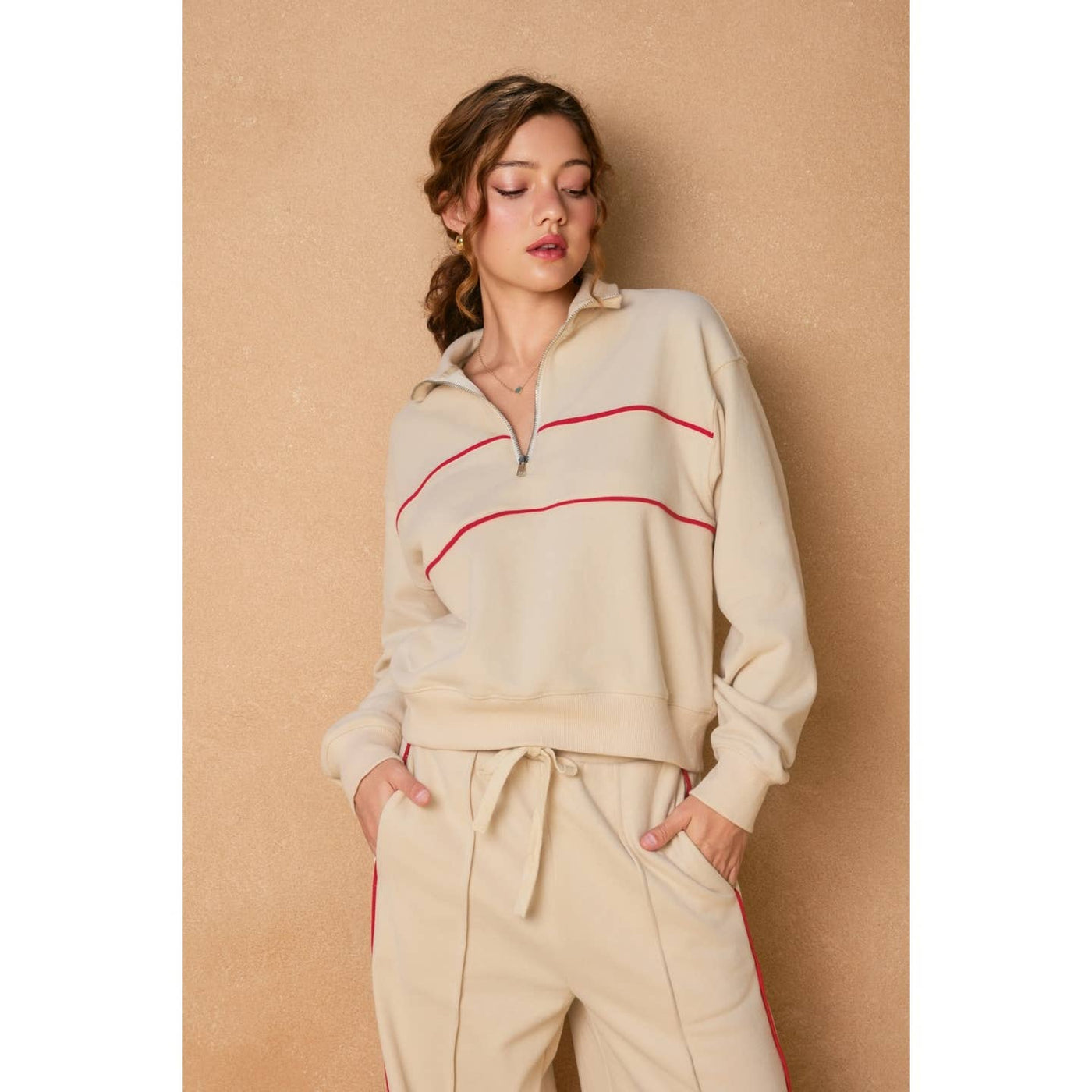 Rory Half Zip Sweatshirt