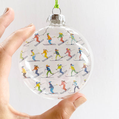 Ski Day Ornament