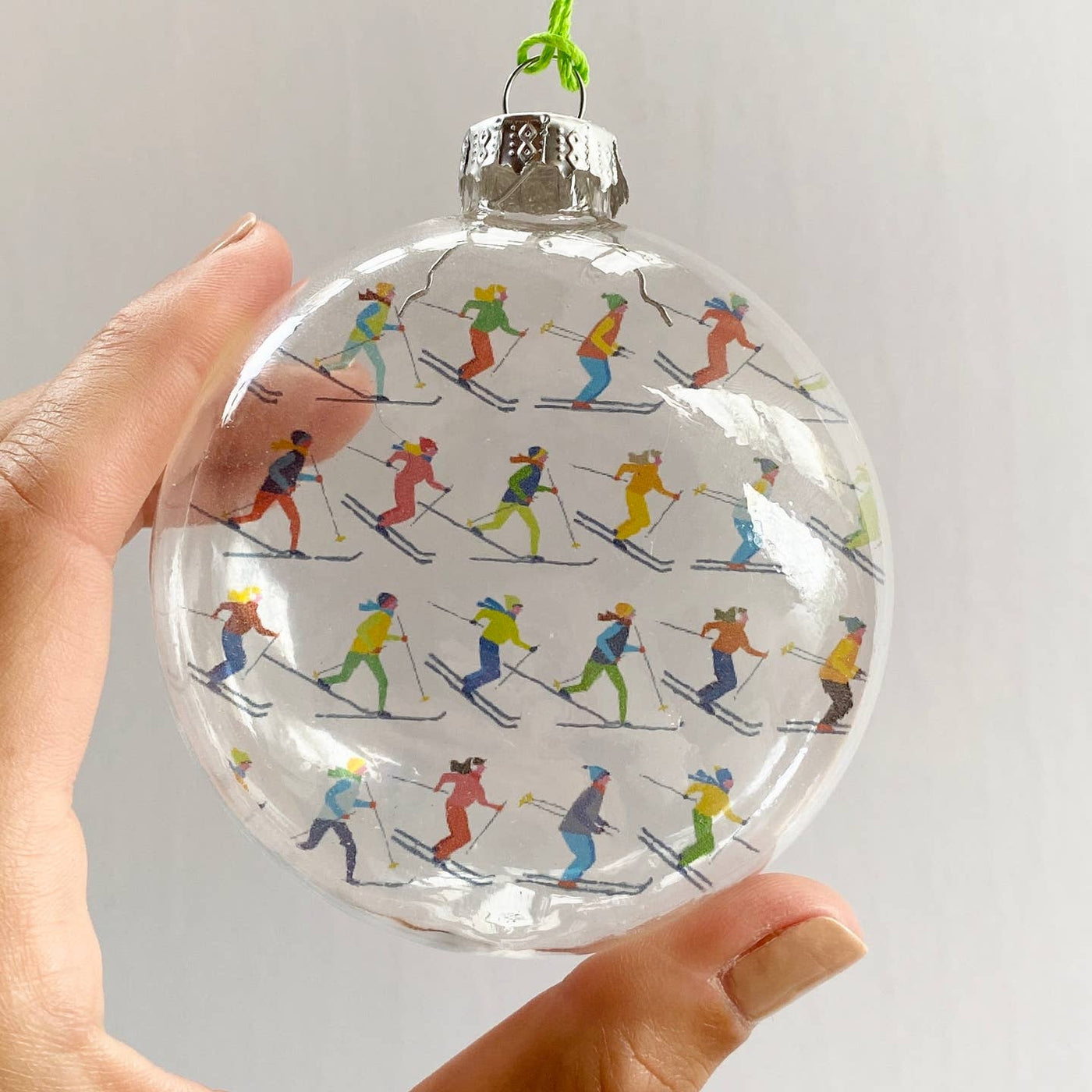 Ski Day Ornament