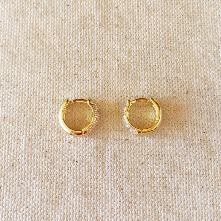 Clarice CZ Hoops