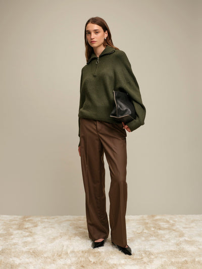 Claire Half-Zip Sweater