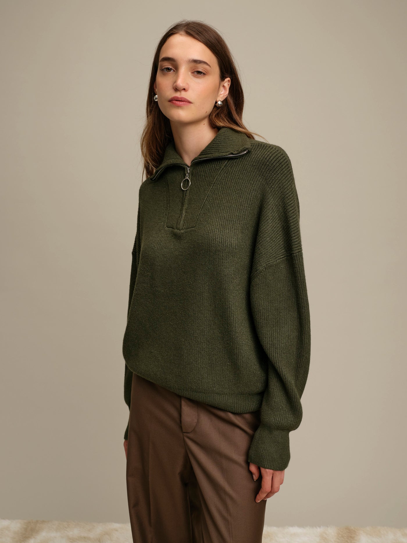 Claire Half-Zip Sweater