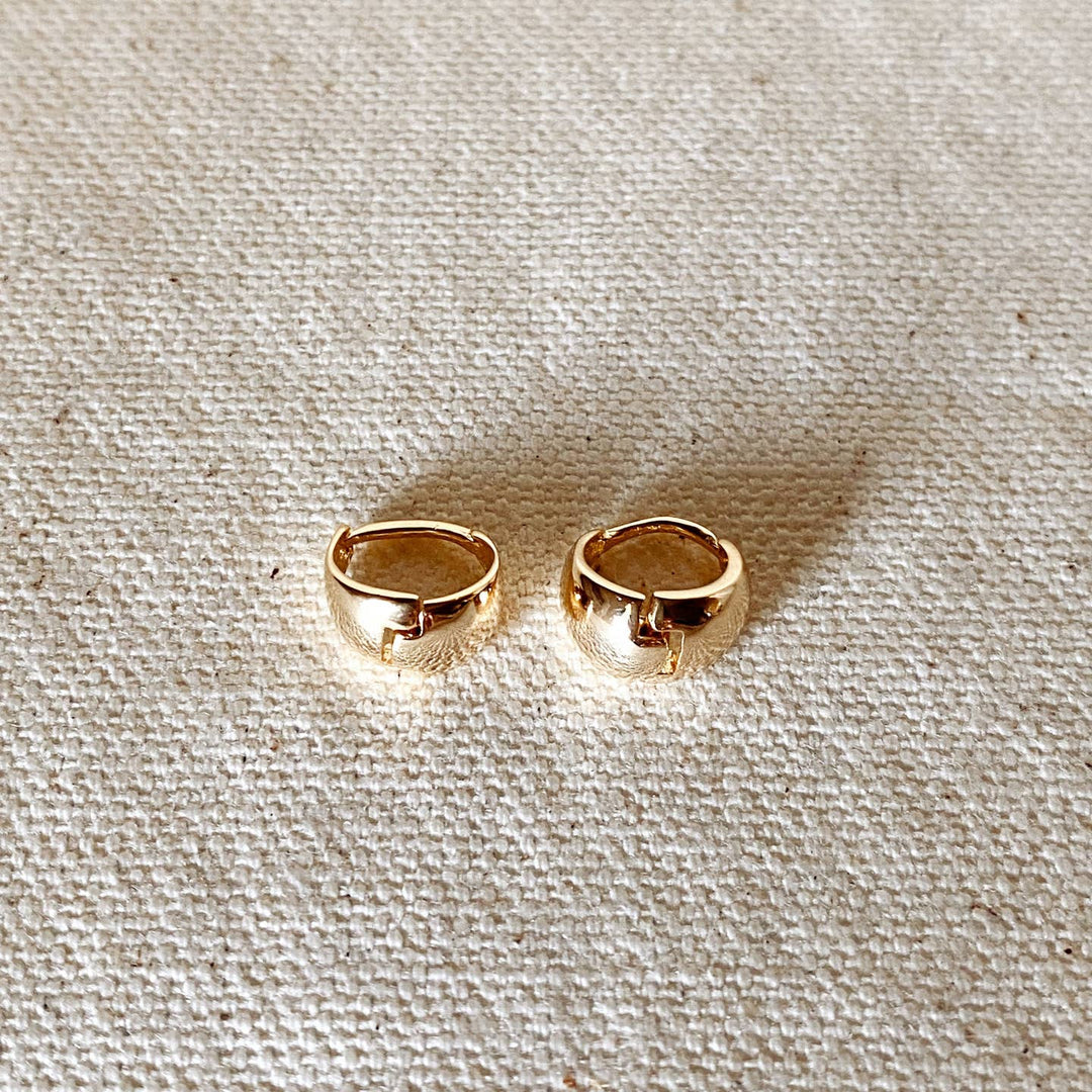 Gold Clicker Hoops