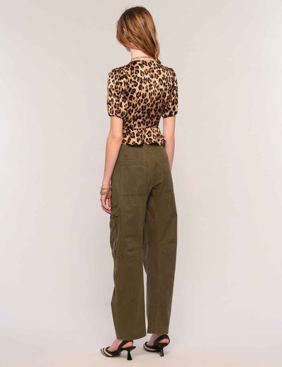 Zavia Leopard Top