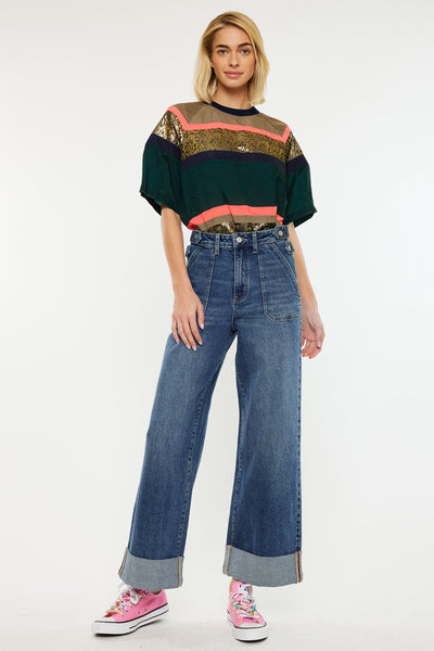Hayden UHR Wide Leg Jeans