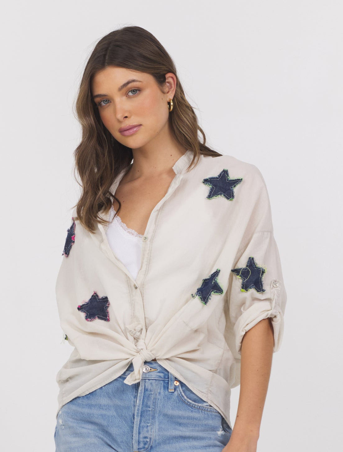 Star Applique Top