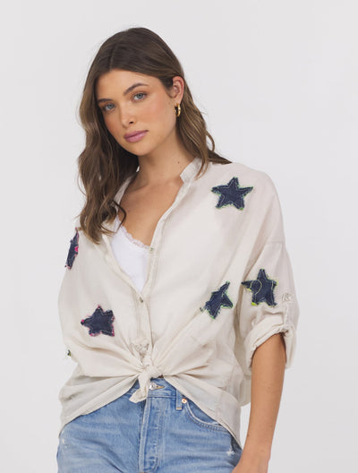 Star Applique Top