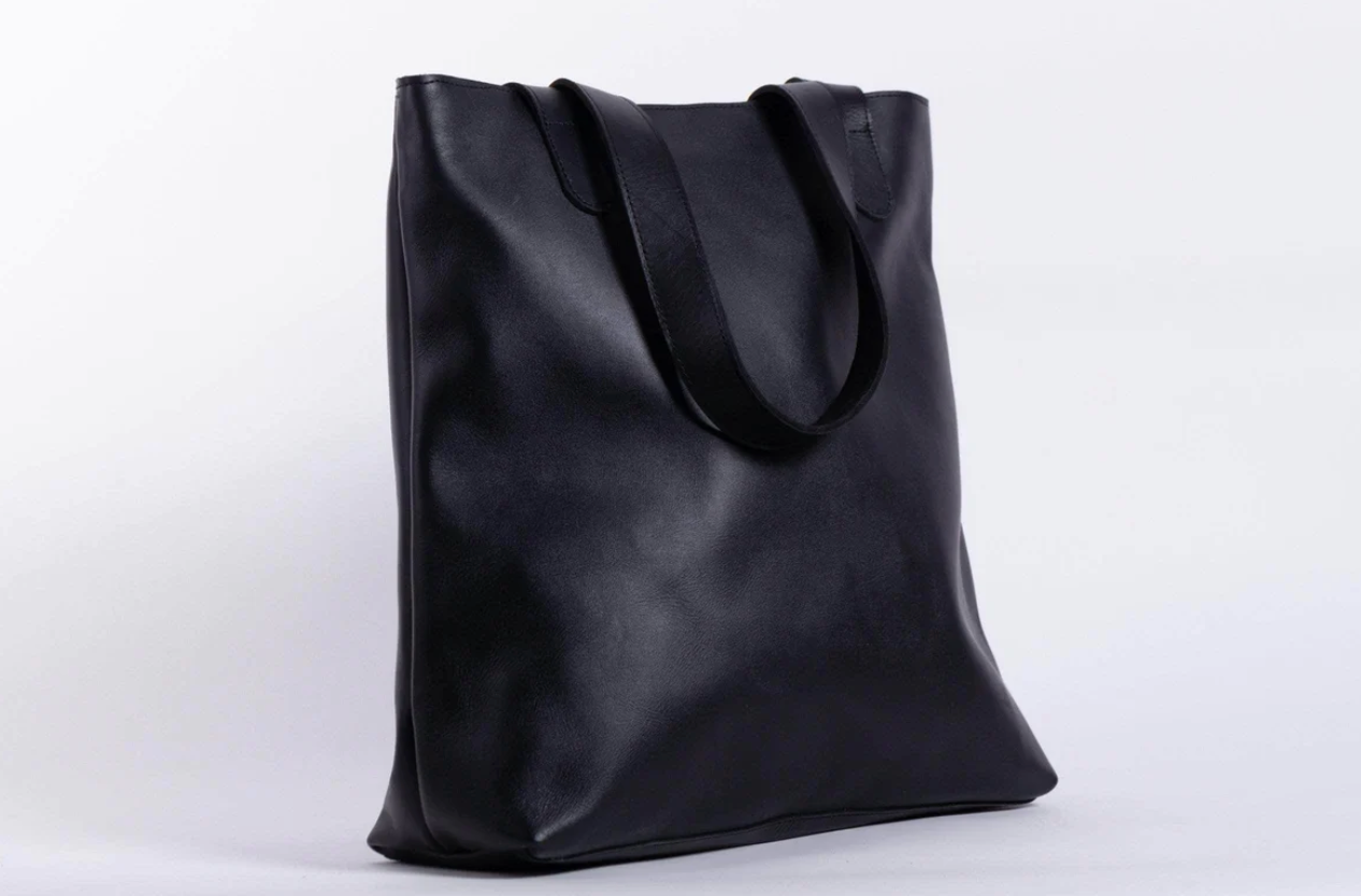 Hanna Leather Tote Bag
