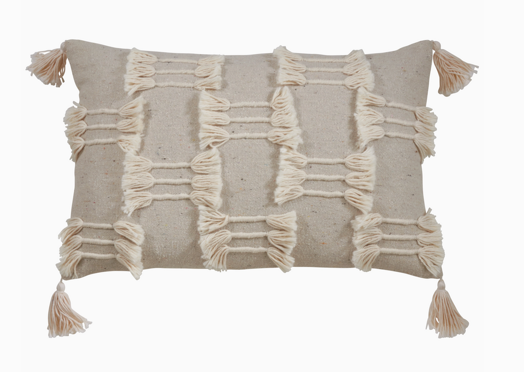 Frayed Pillow