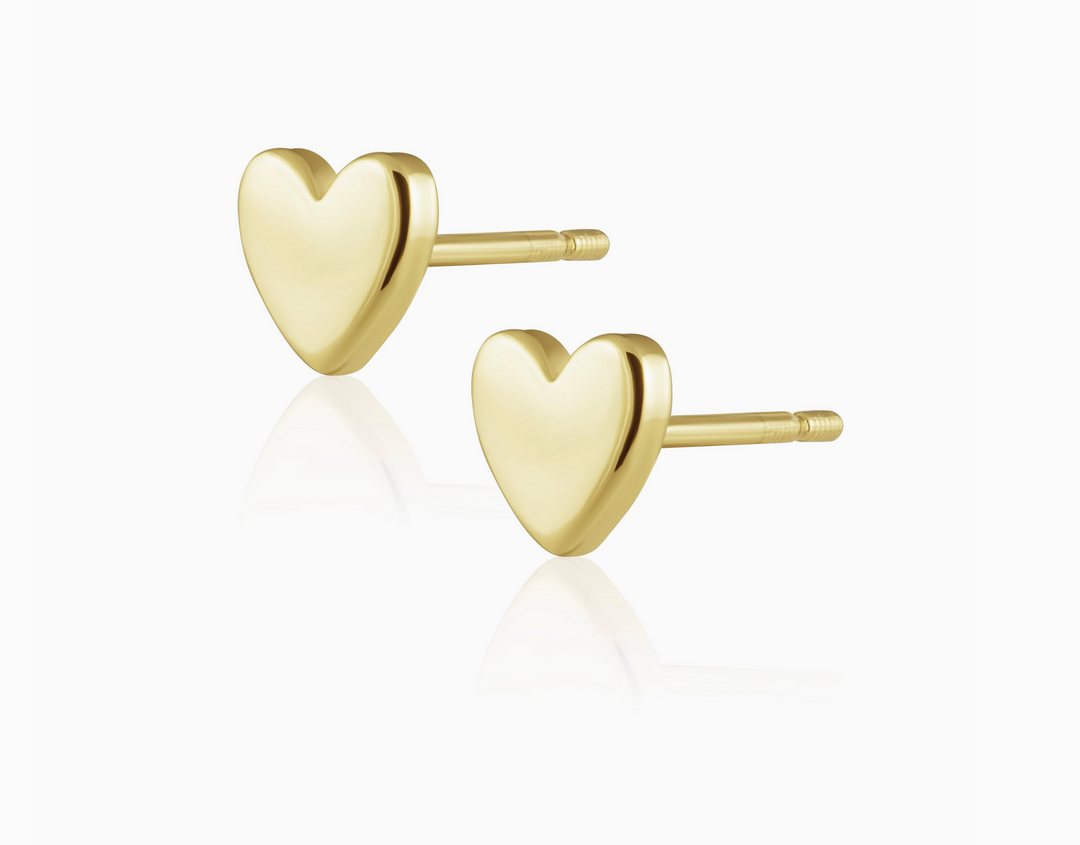 Heart Studs