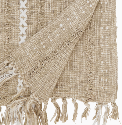 Taupe Table Runner