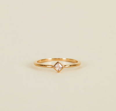 Champagne Stud Ring