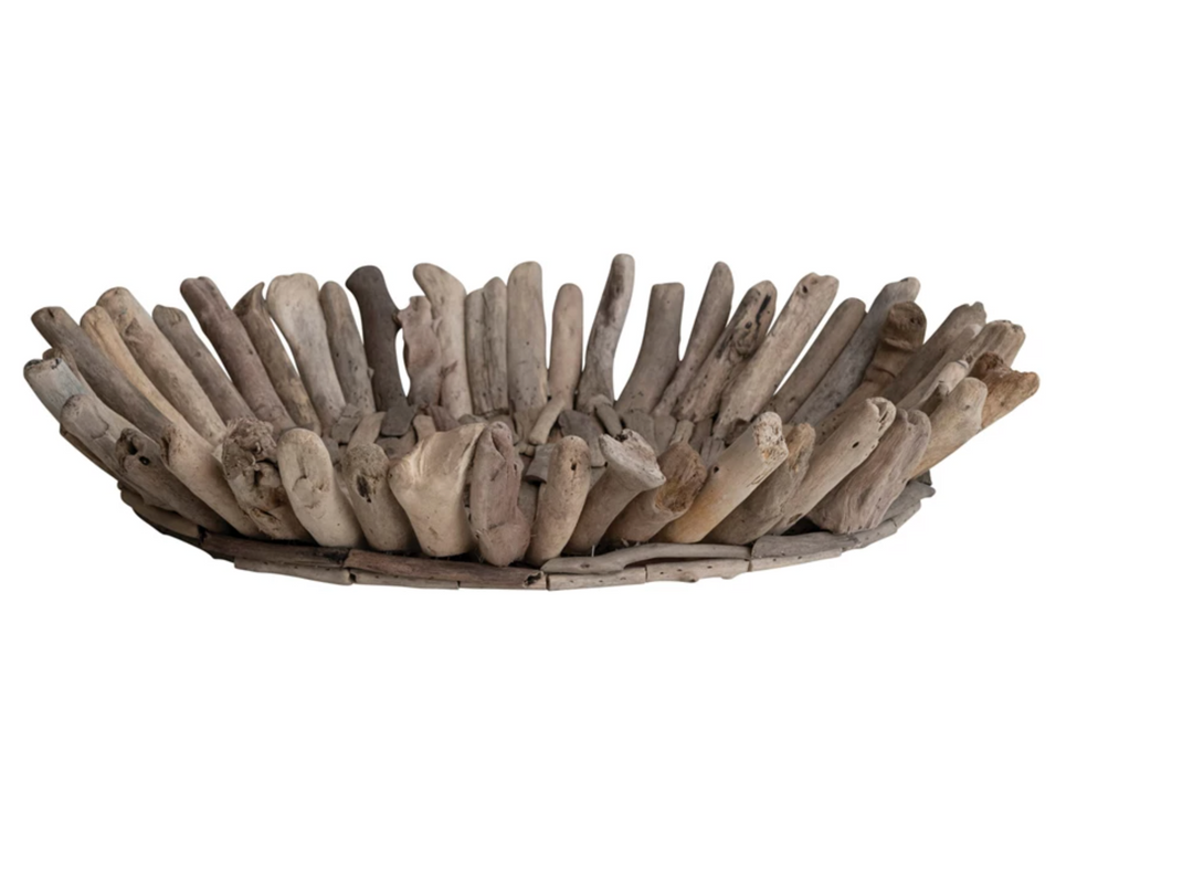 Oval Driftwood Tray