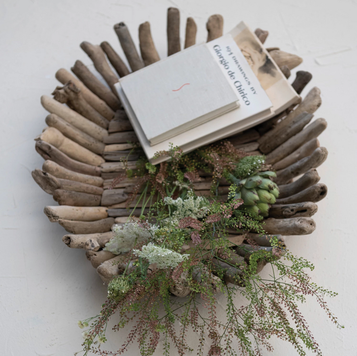 Oval Driftwood Tray