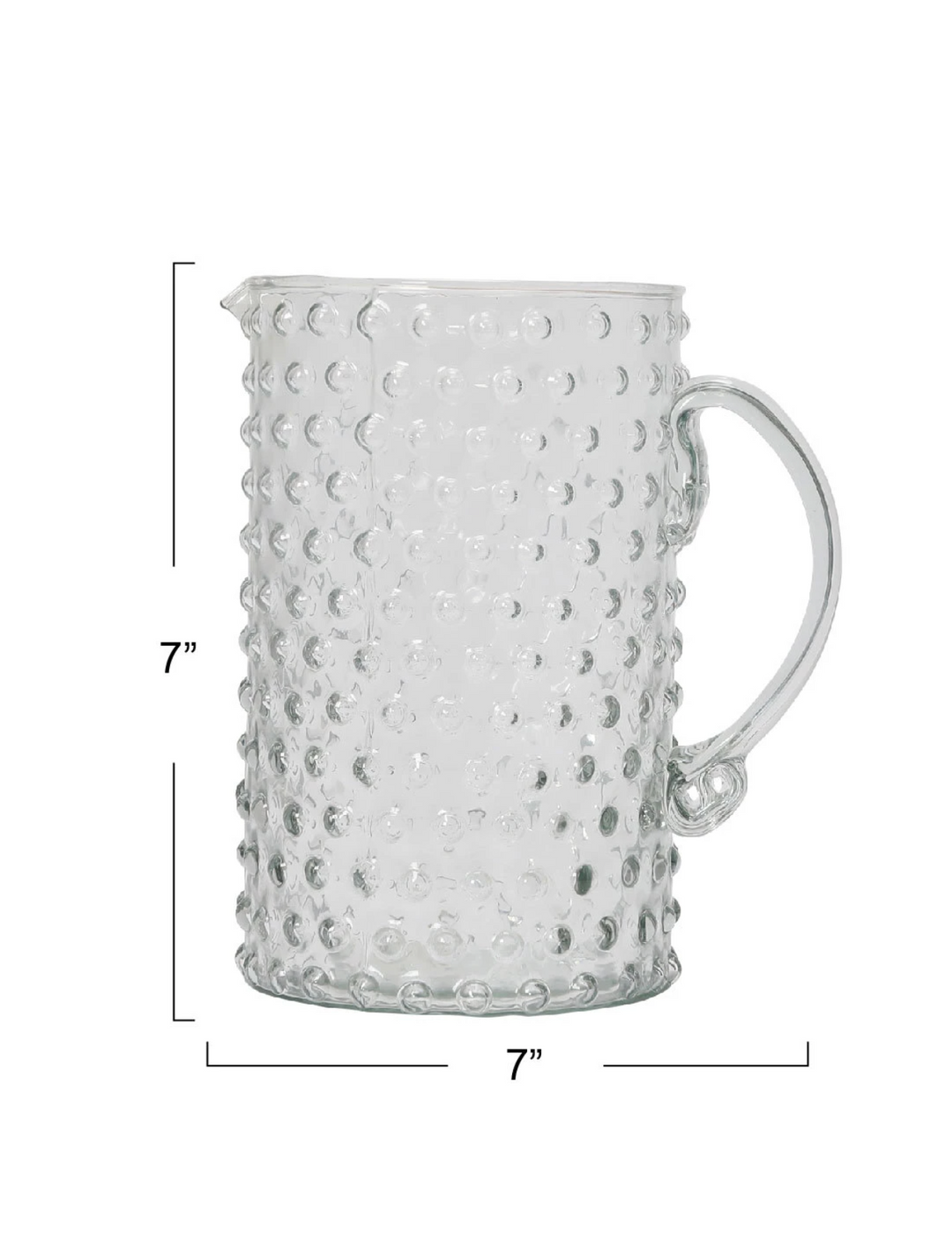 Hobnail Pitcher