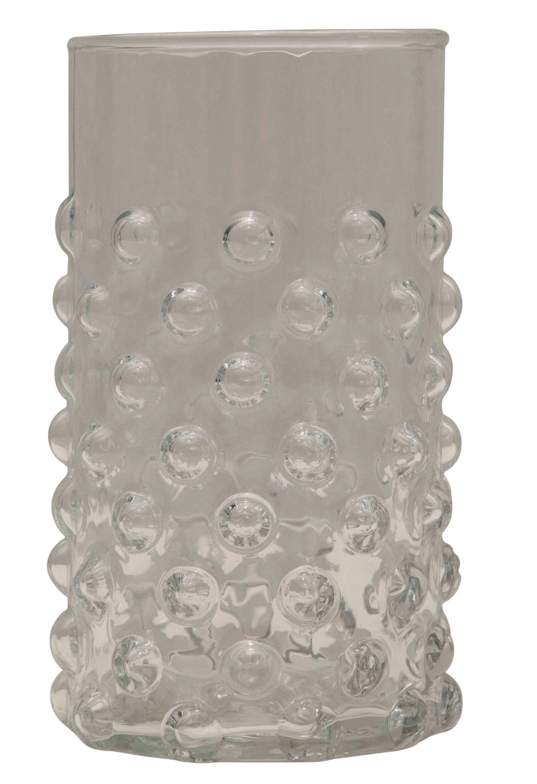 Hobnail Drinking Glass