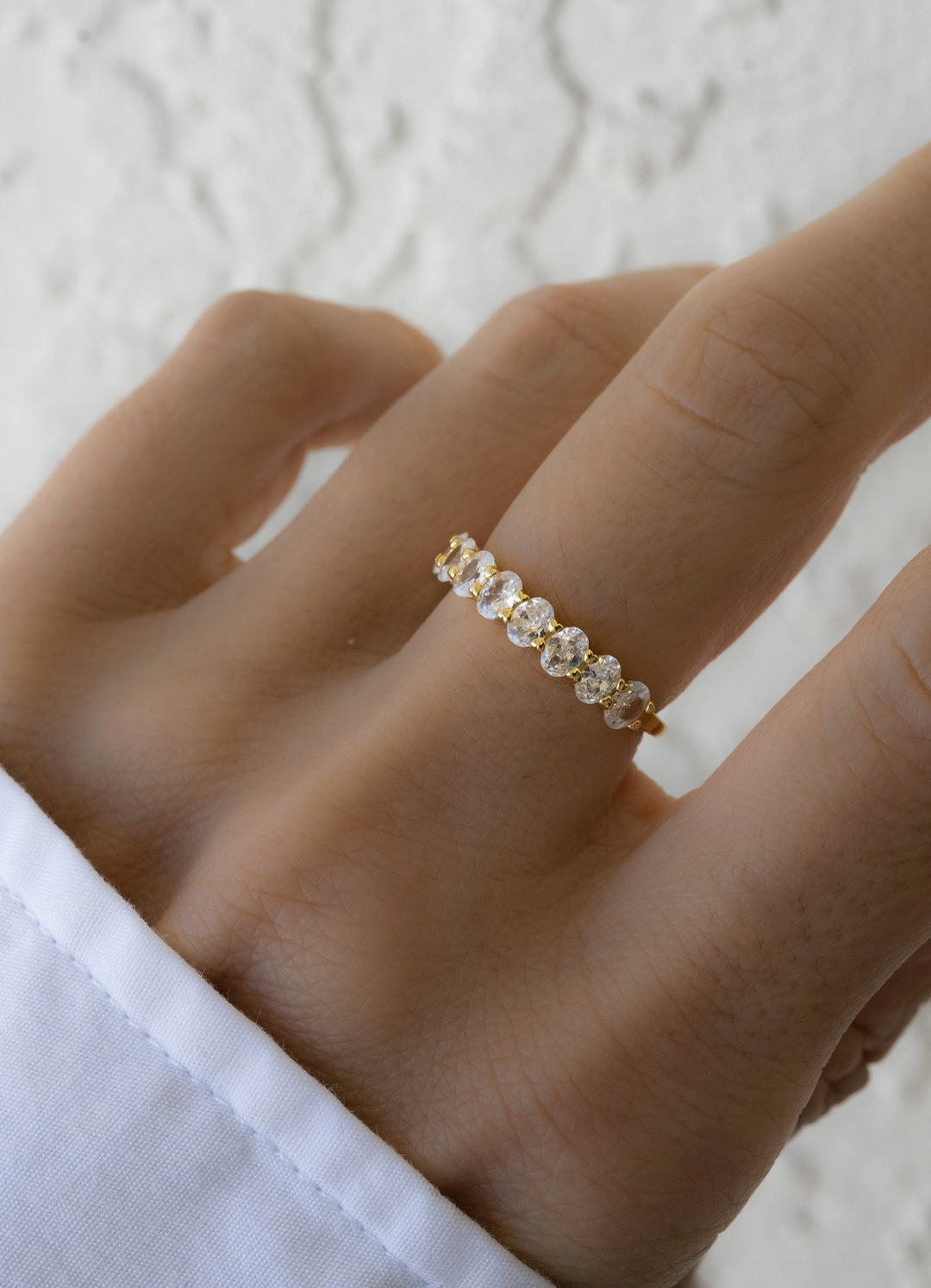 Oval Diamond Ring