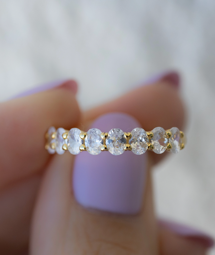 Oval Diamond Ring