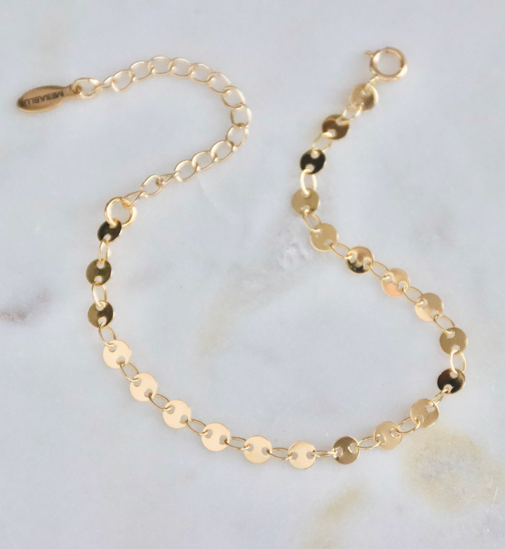 Coin Chain Bracelet