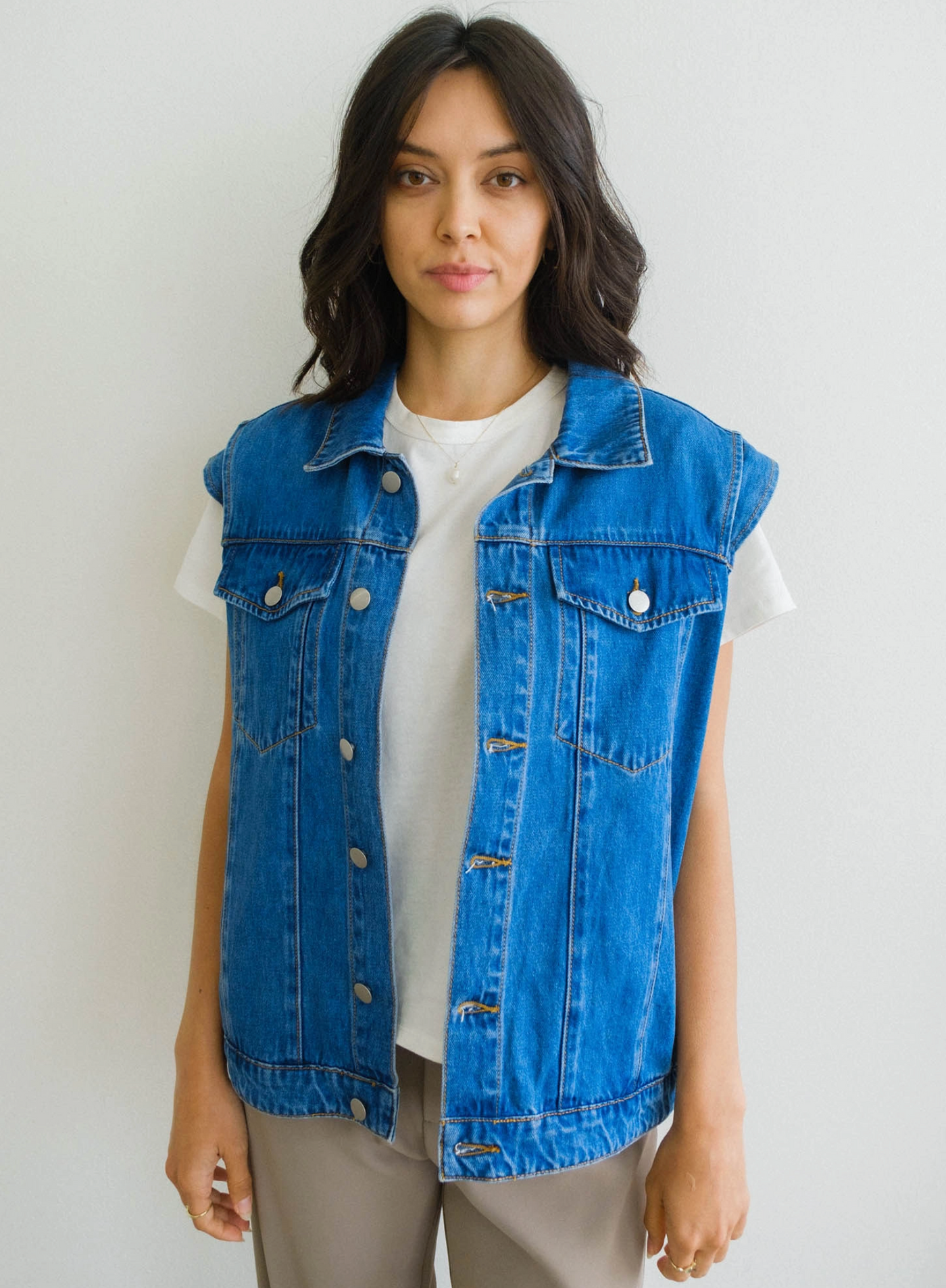 Shamir Denim Vest