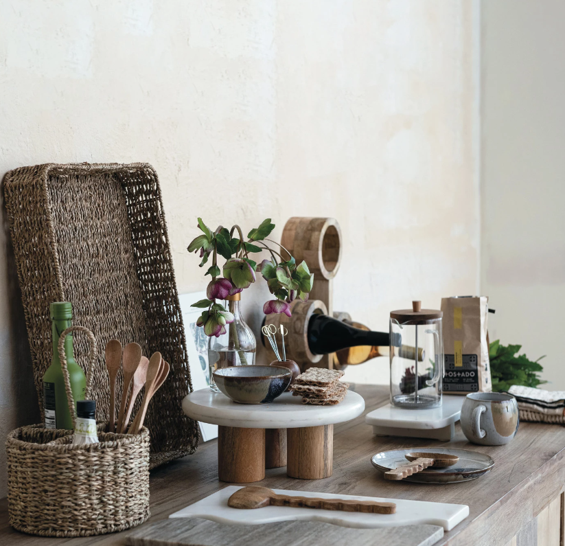 Mango Wood Wine Rack