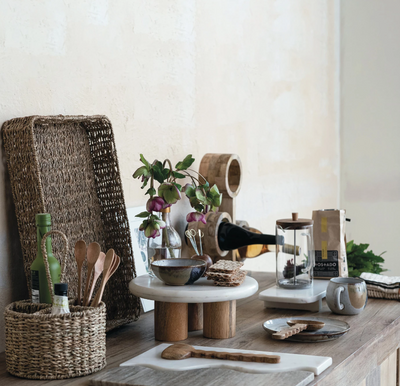 Mango Wood Wine Rack