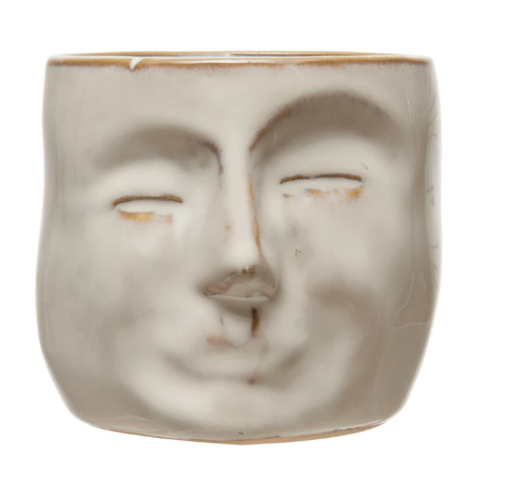 Planter with Face